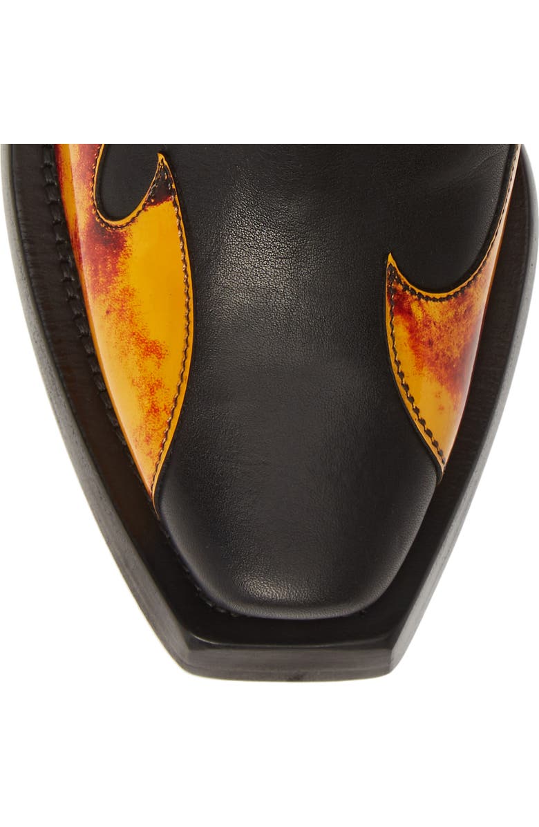 VETEMENTS Flame Cowboy Boot, Alternate, color,