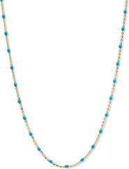 Anzie Bohème Beaded Enamel Station Necklace