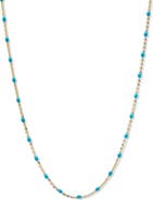 Anzie Bohème Beaded Enamel Station Necklace