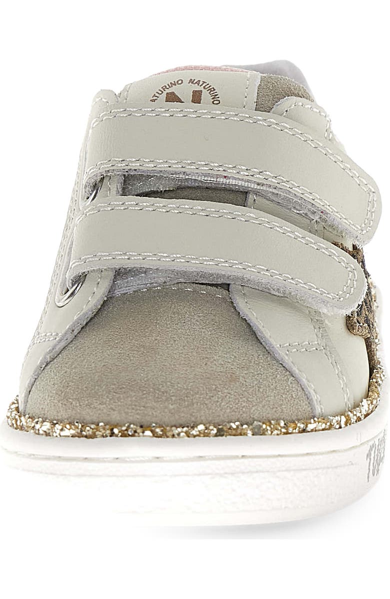 Naturino Pinn Sneaker, Alternate, color, Beige Milk Platinum