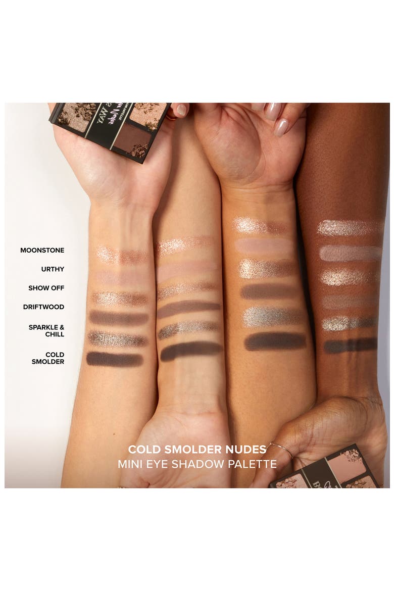 Born This Way Mini Eyeshadow Palette, Alternate, color, COLD SMOLDER NUDES