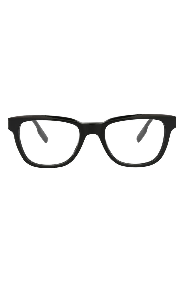 Montblanc 51mm Square Optical Glasses, Main, color,