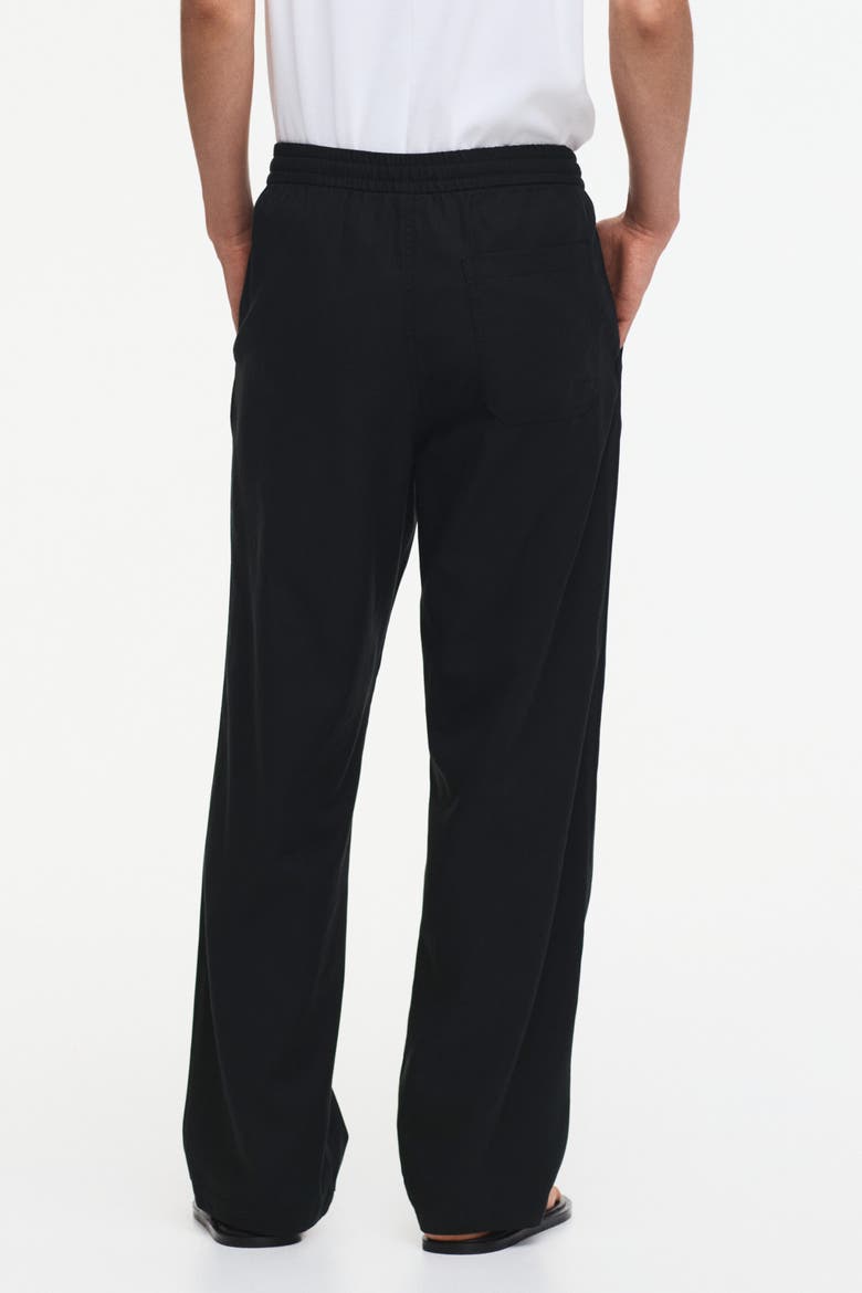 Relaxed Fit Trousers, Alternate, color, Black