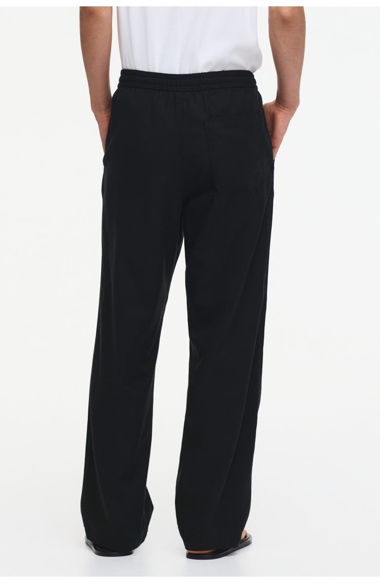 H&M Relaxed-fit pants, Alternate, color, Black