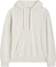 Madewell Heathered Rib Knit Hoodie