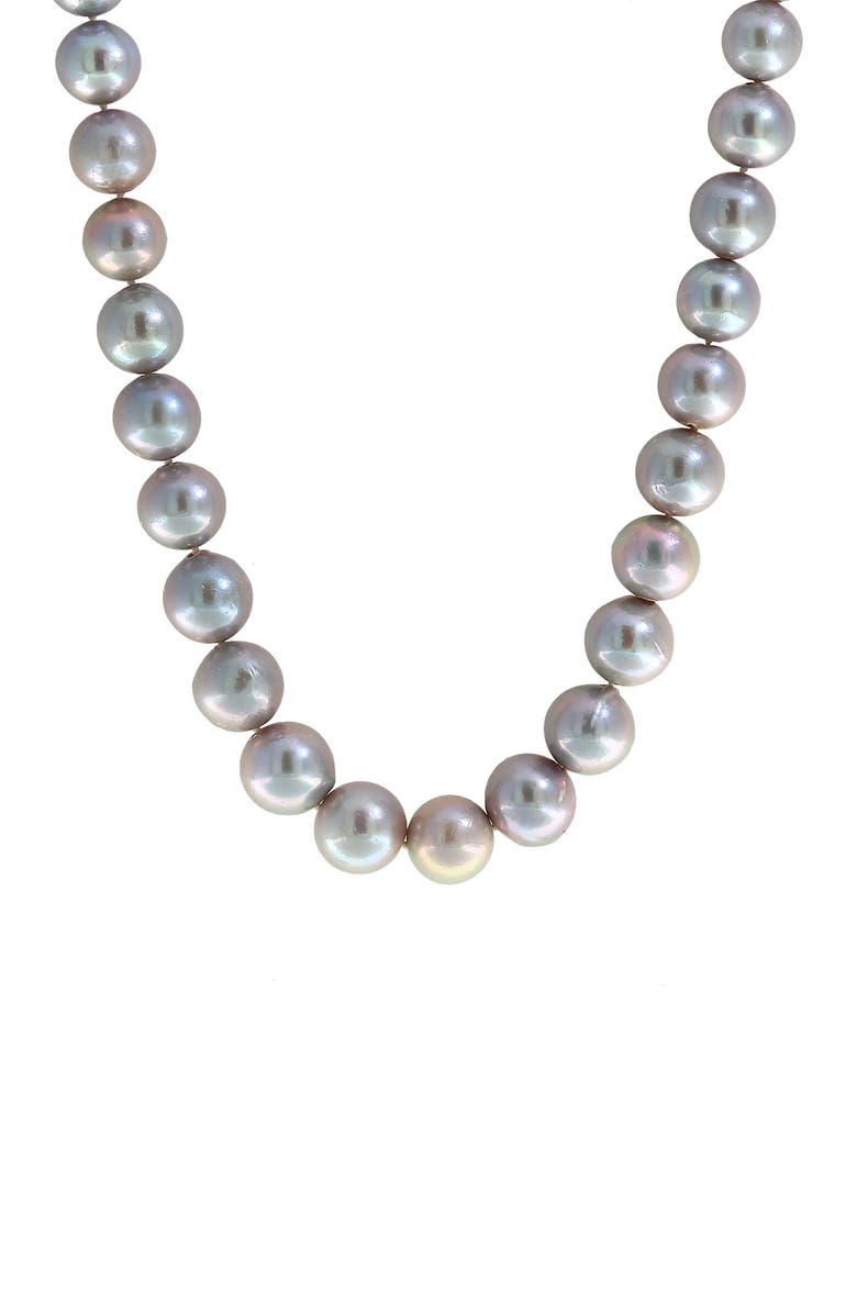 EFFY Sterling Silver 11mm Freshwater Pearl Necklace, Main, color,