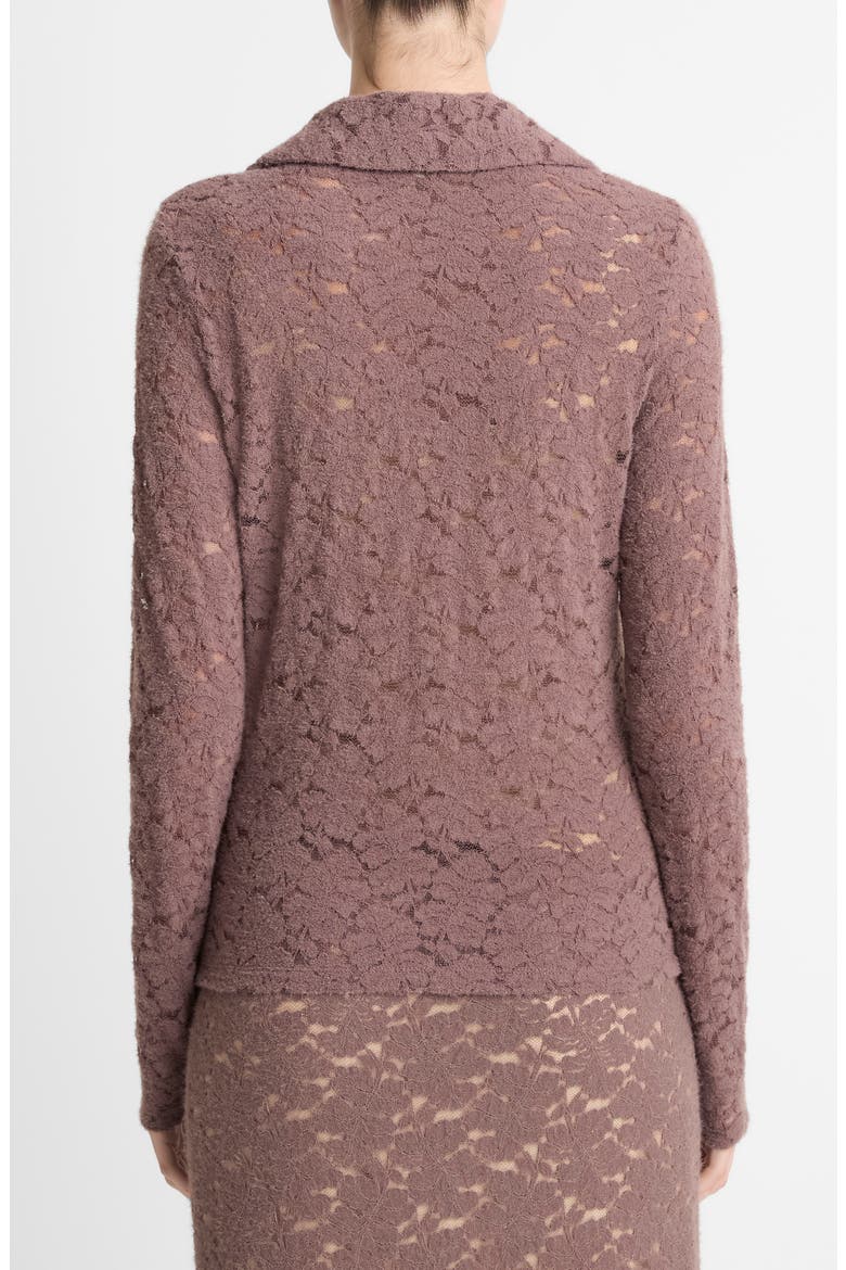 Stretch Lace Top, Alternate, color, SMOKY BERRY