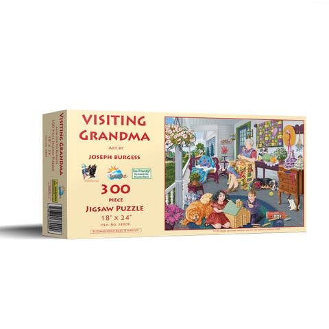 Visiting Grandma 300 piece Jigsaw Puzzle for Adults
