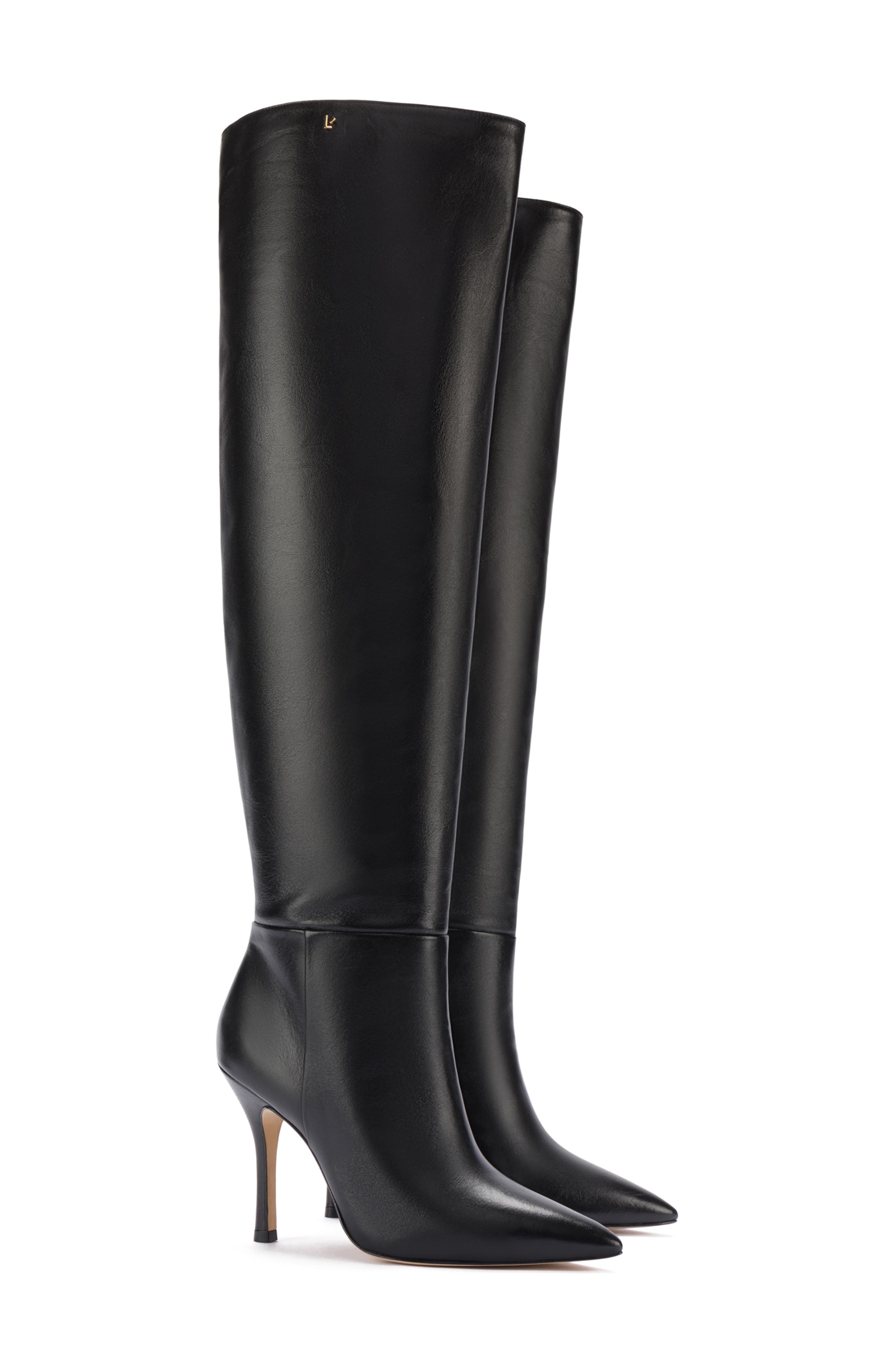 Larroudé Kate Pointed Toe Boot, Main, color, 