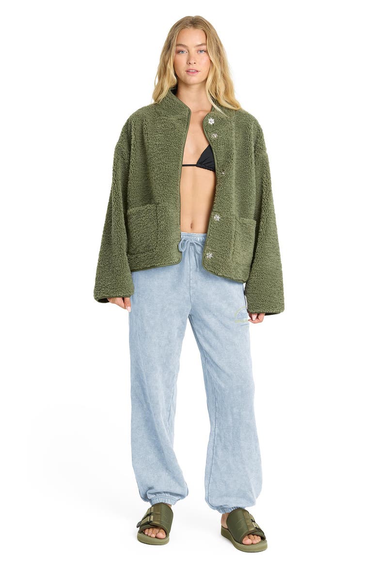 Field Day Fleece Joggers, Alternate, color, BLUE SMOKE