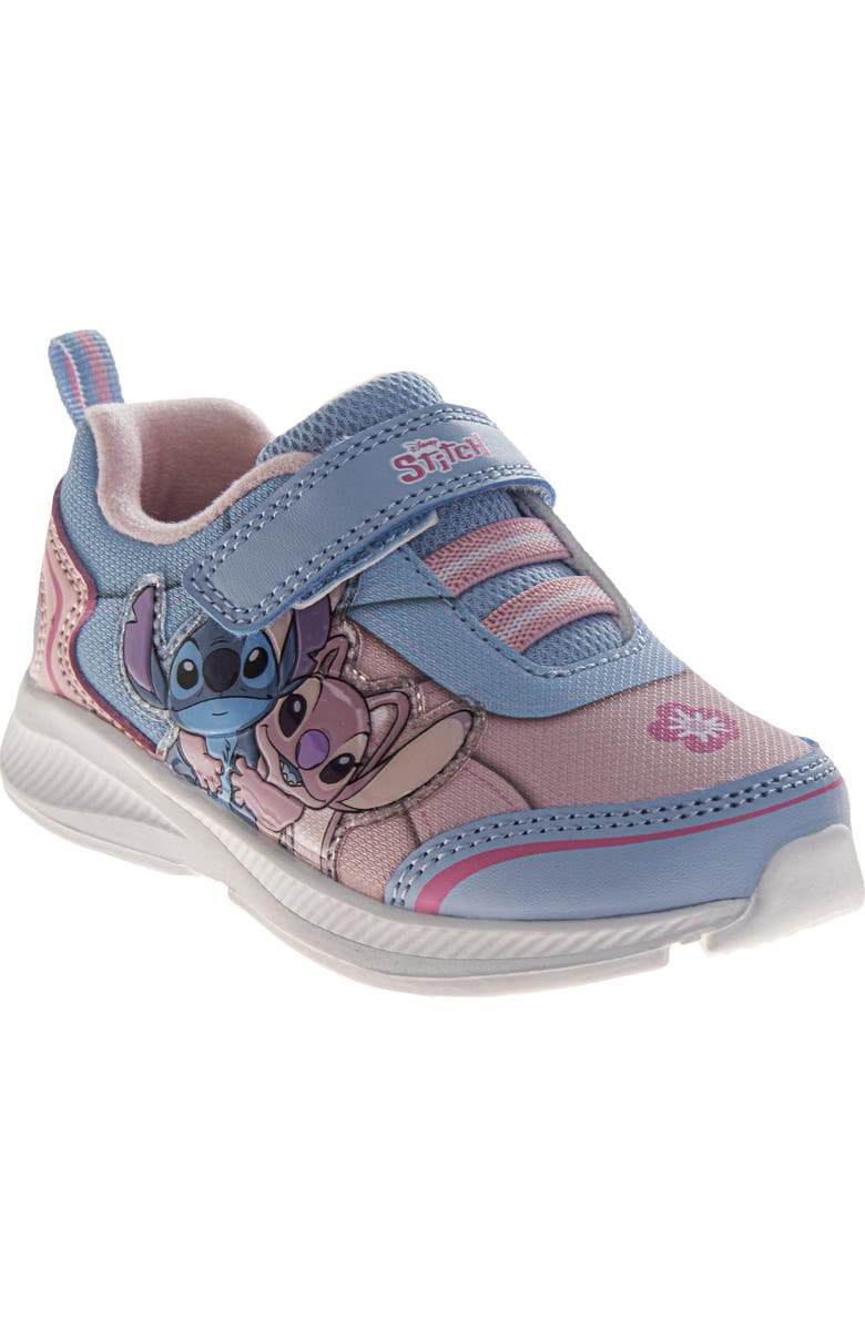 Disney Lilo & Stitch Girls Sneakers, Main, color, Blue Pink