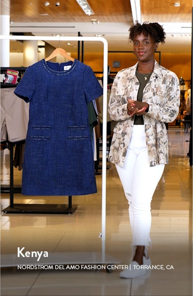 Tweed Shift Dress, sales video thumbnail