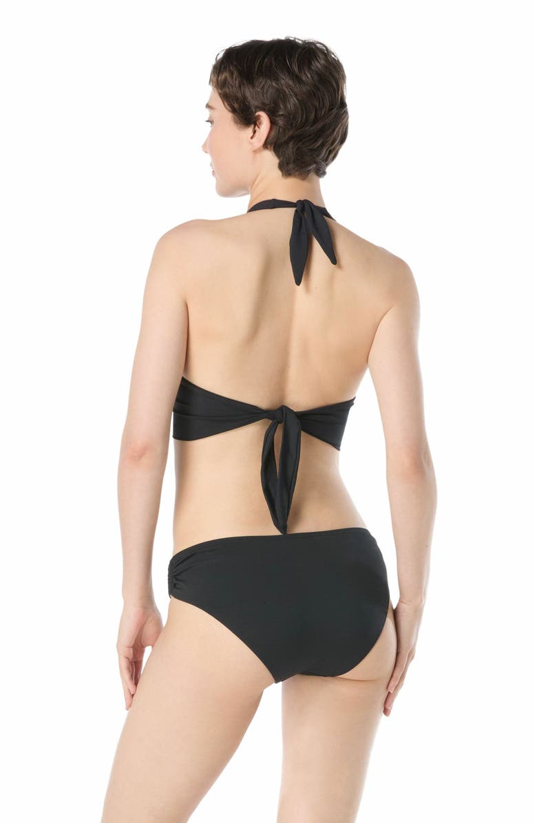 Carmen Marc Valvo Halter Bikini Top, Alternate, color, 