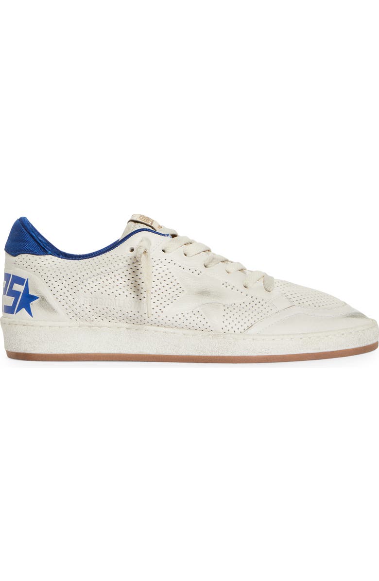 Golden Goose Ball Star Perforated Low Top Sneaker, Alternate, color,