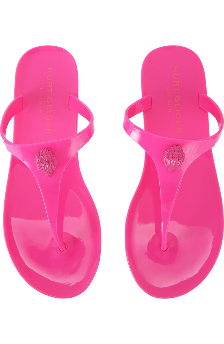 Kurt Geiger London Maddison Eagle Head Sandal, Alternate, color, Bright Pink