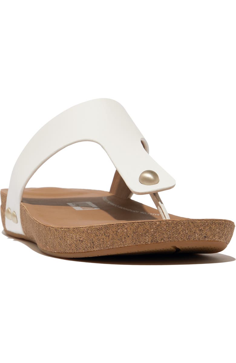 FitFlop iQushion Flip Flop, Main, color, Urban White