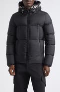 Moncler Montcla Water Repellent Short Hooded Down Jacket