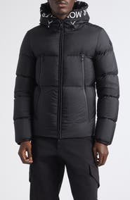 Moncler Montcla Water Repellent Short Hooded Down Jacket