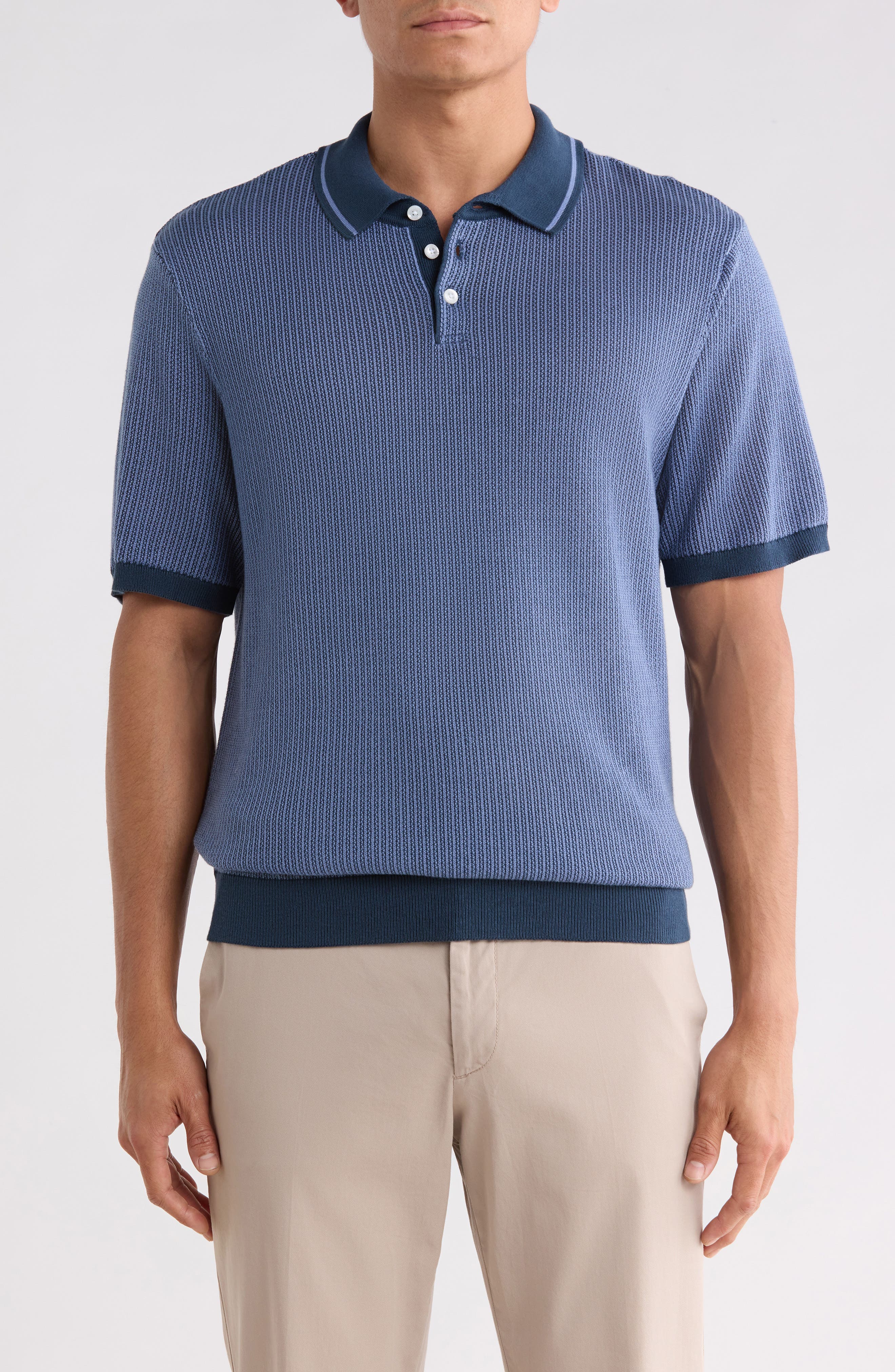 Tipped Cotton Polo