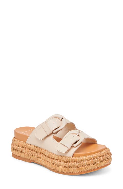 Women's Ivory Platform Sandals | Nordstrom Women's Ivory Platform Sandals | Nordstrom