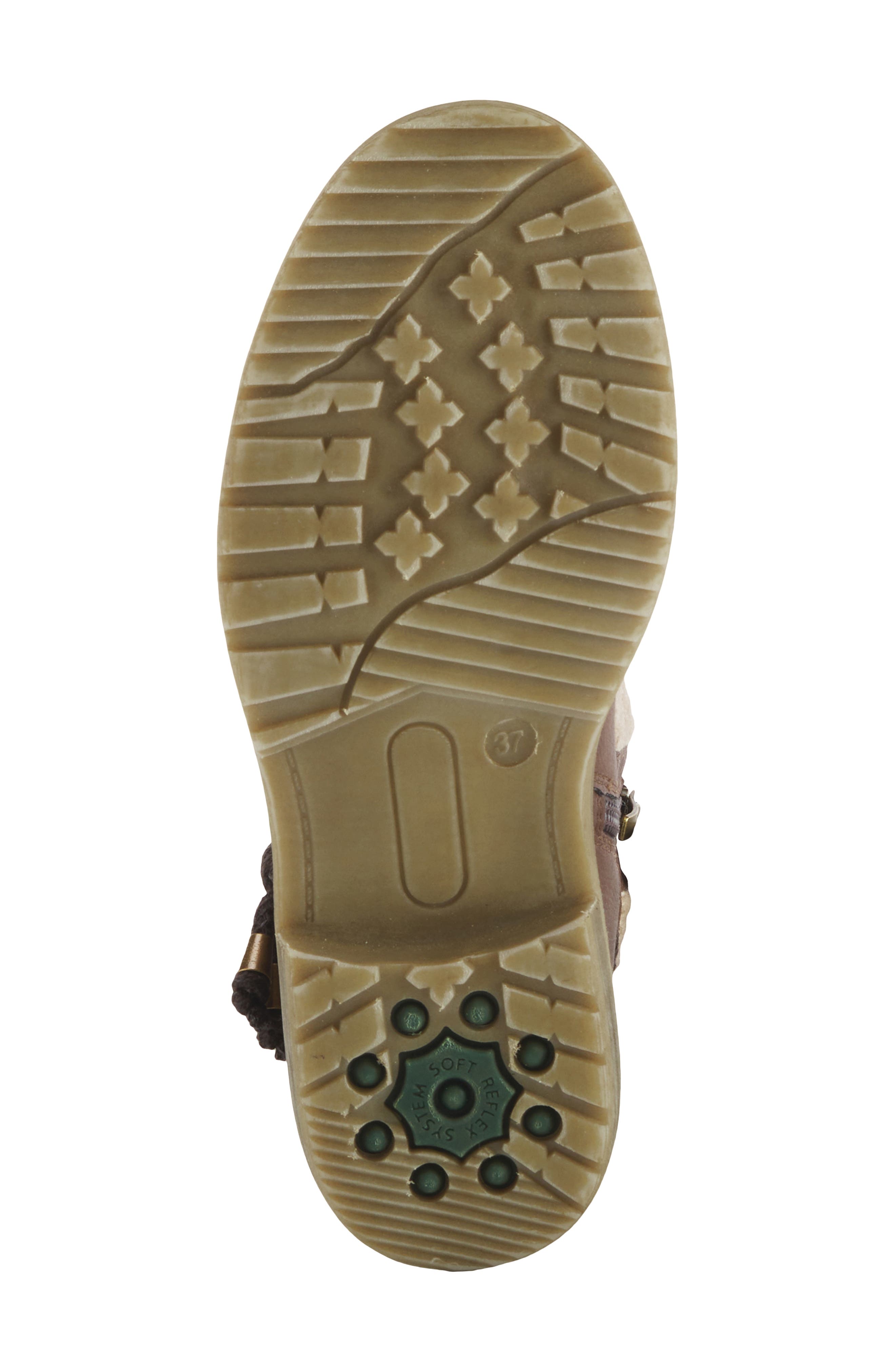 Spring Step Acaphine Water Resistant Faux Shearling Boot, Alternate, color, Brown