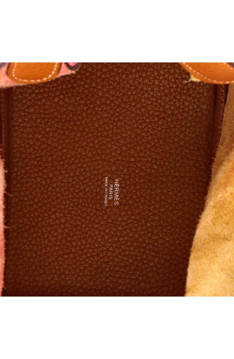 Pre-Owned Hermes Picotin Lock Bag Bicolor Clemence PM, Alternate, color, Casaque - Rose Azalee/Sesame