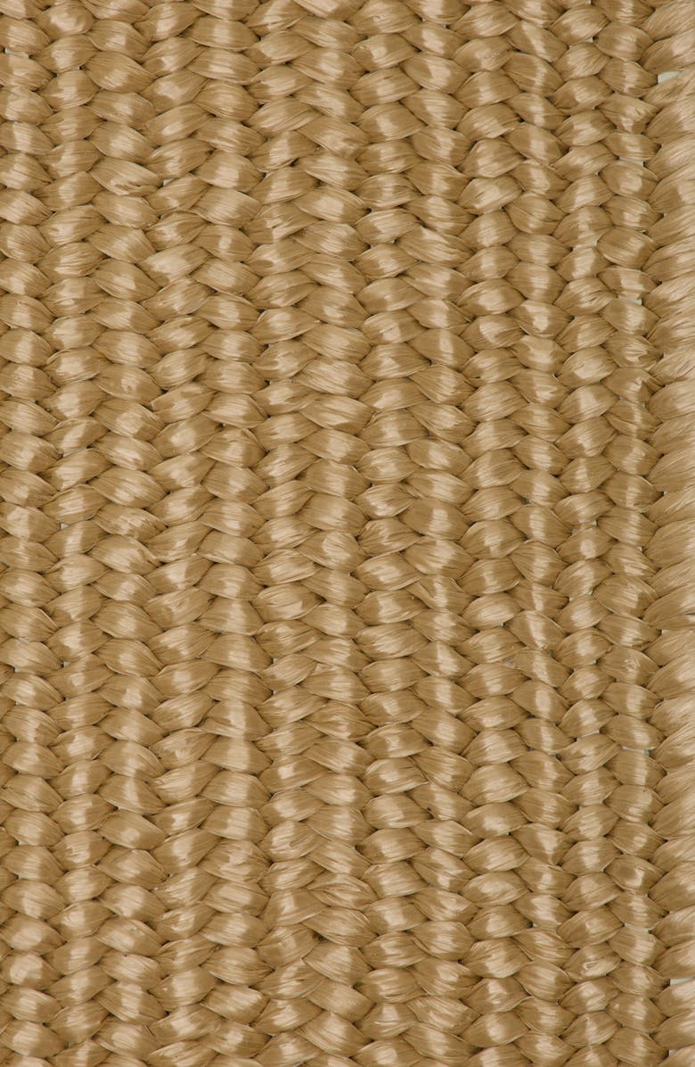 AREA STARS Stretch Woven Seashell Buckle Belt, Alternate, color, Tan