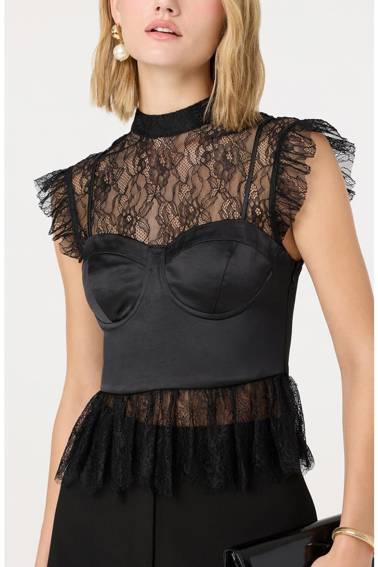 Katarina Corset Top, Alternate, color, BLACK