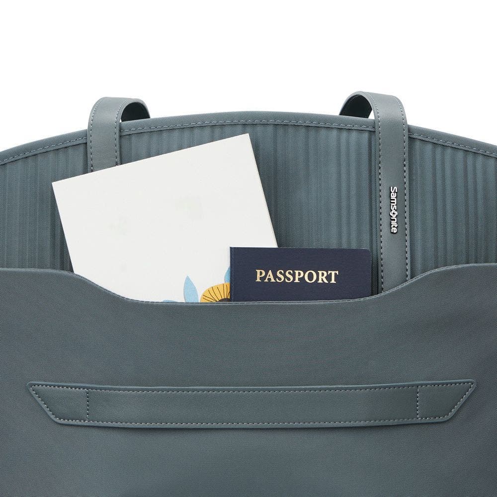 Silhouette 18 Womens Tote 13" Laptop Compatible, Alternate, color, Deep Navy