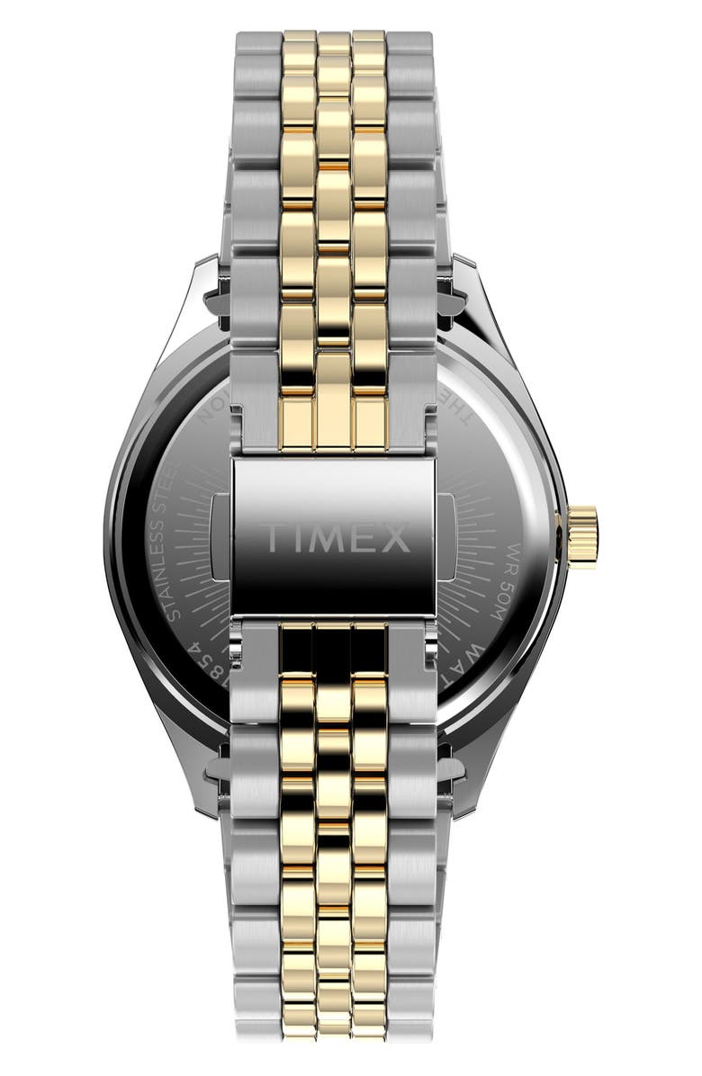 Timex<sup>®</sup> Legacy Celestial Two-Tone Bracelet Watch, 36mm, Alternate, color, Blue