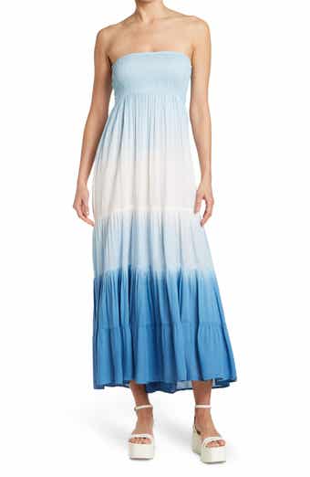 BOHO ME Ombre Tiered Maxi Dress
