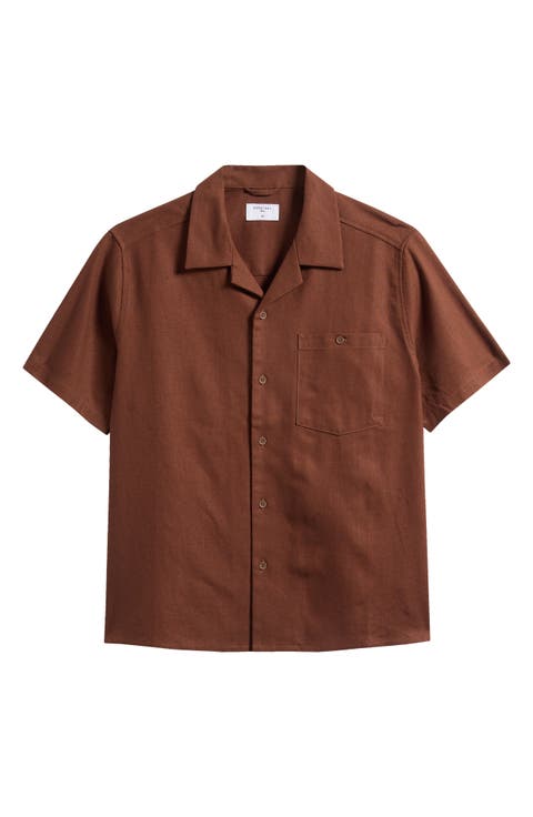 Cuban Linen Camp Shirt