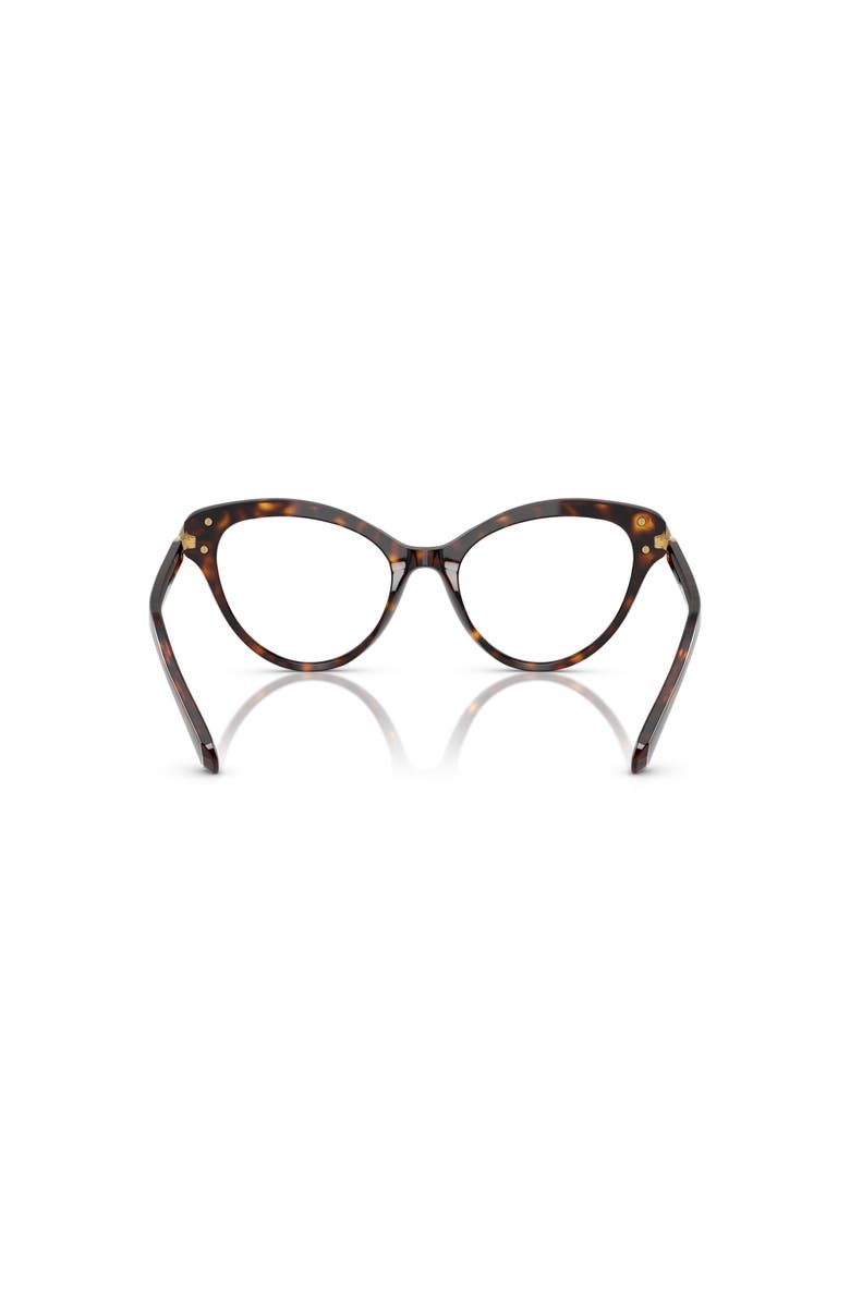 Swarovski 55mm Cat Eye optical glasses, Alternate, color, Tortoise