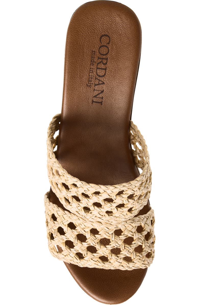 Cordani Wylie Jute Platform Clog, Alternate, color, Natural Raffia