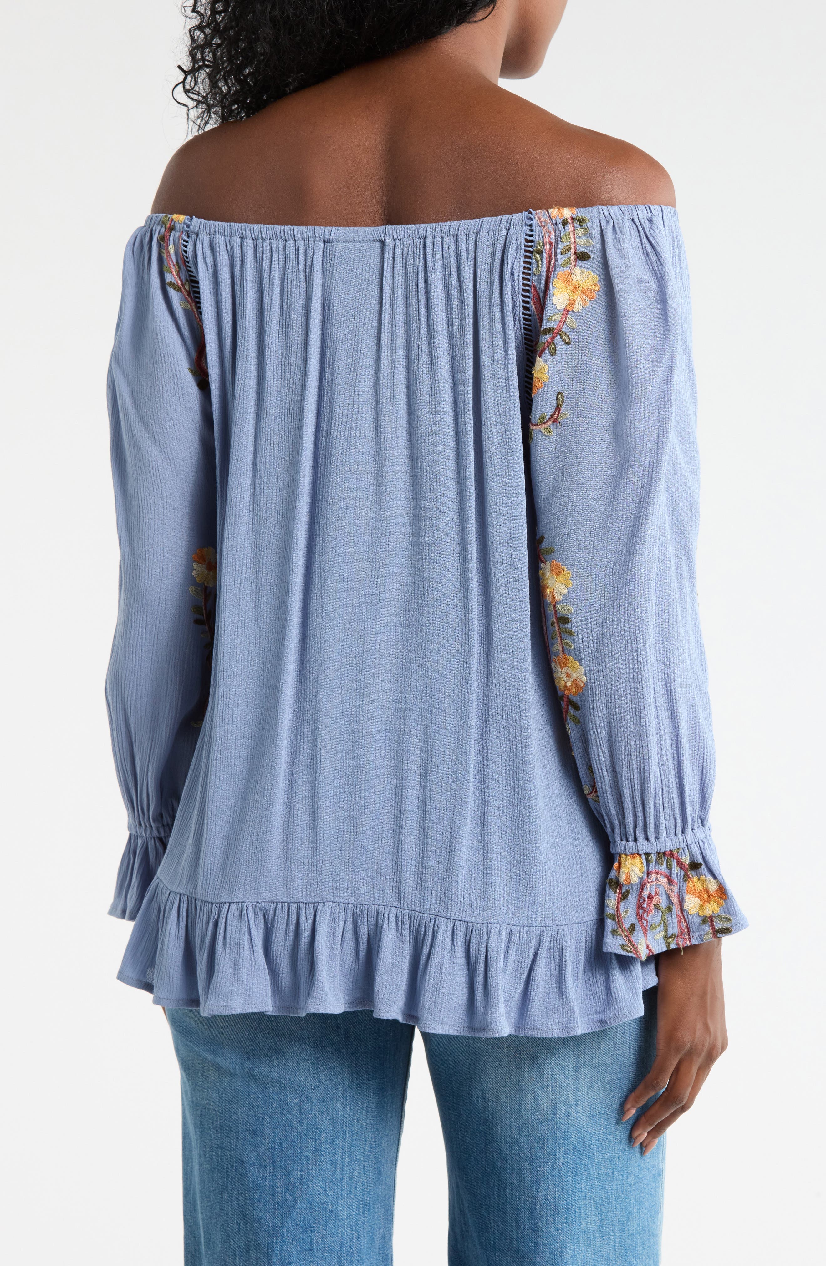 Paisley Embroidered Top - image 4