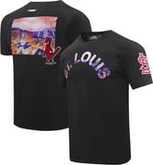 PRO STANDARD Men's Pro Standard Black St. Louis Cardinals Cityscape T-Shirt