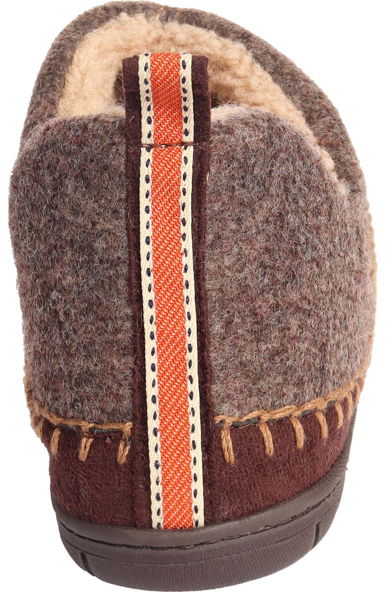 WEATHERPROOF VINTAGE Felted Faux Shearling Lined Bootie Slipper, Alternate, color,