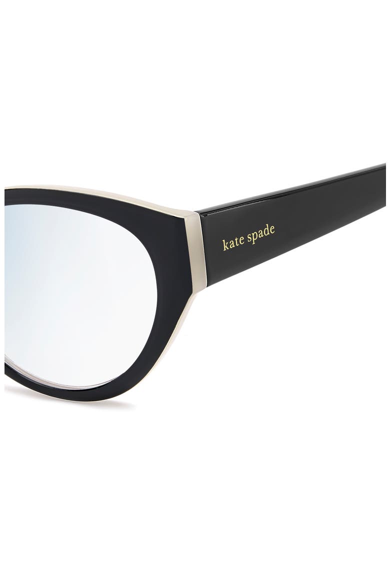 53mm Reading Glasses, Alternate, color, BLACK/ BLUE AS