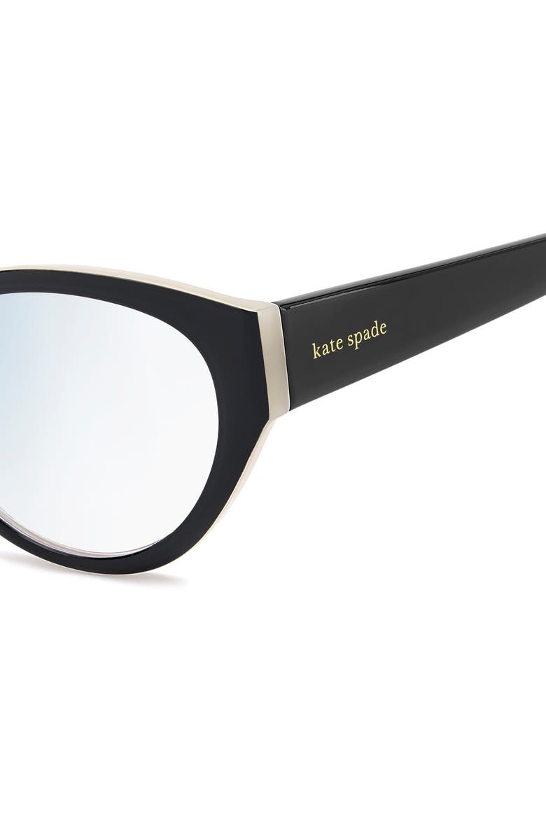 Kate Spade New York 53mm Reading Glasses, Alternate, color,