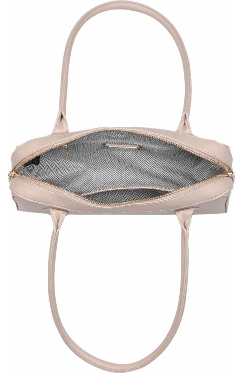 MODA LUXE Betty Vegan Leather Shoulder Bag for Women in Butter Yellow, Alternate, color, Natural