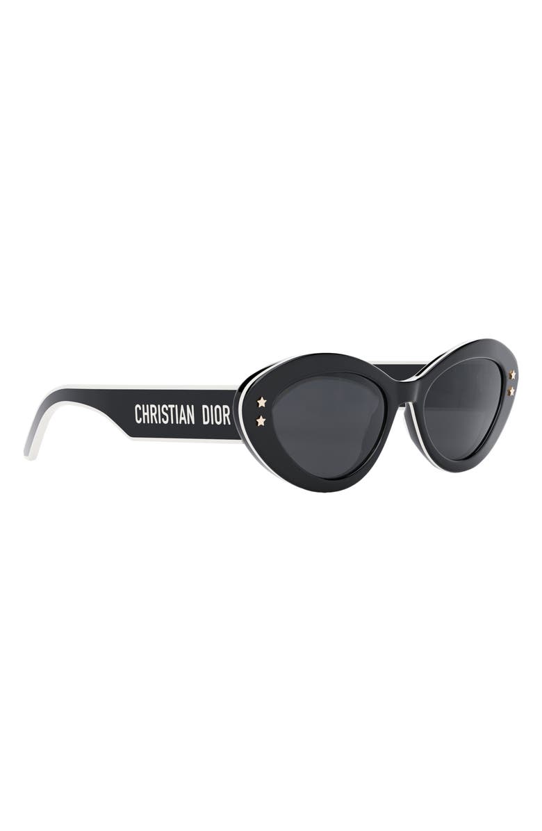 DIOR 'DiorPacific B1U 53mm Butterfly Sunglasses, Alternate, color,