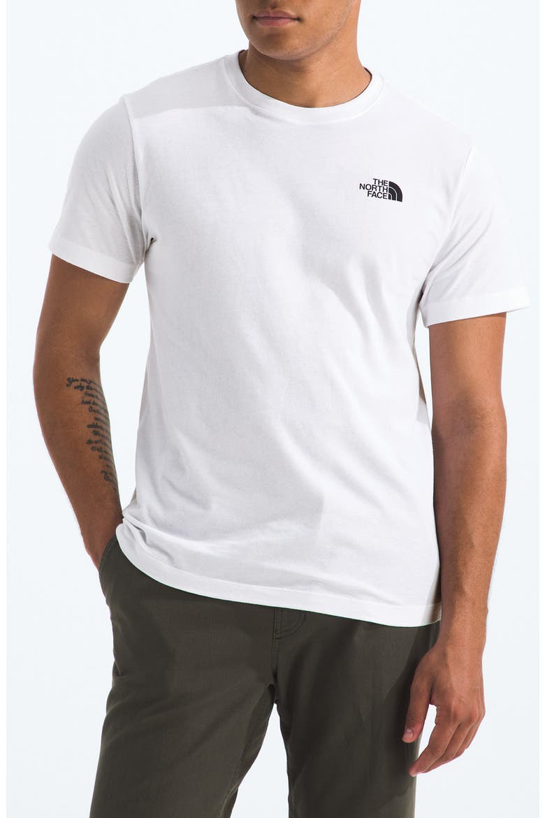 Box Logo Graphic Tee, Main, color, TNF WHITE