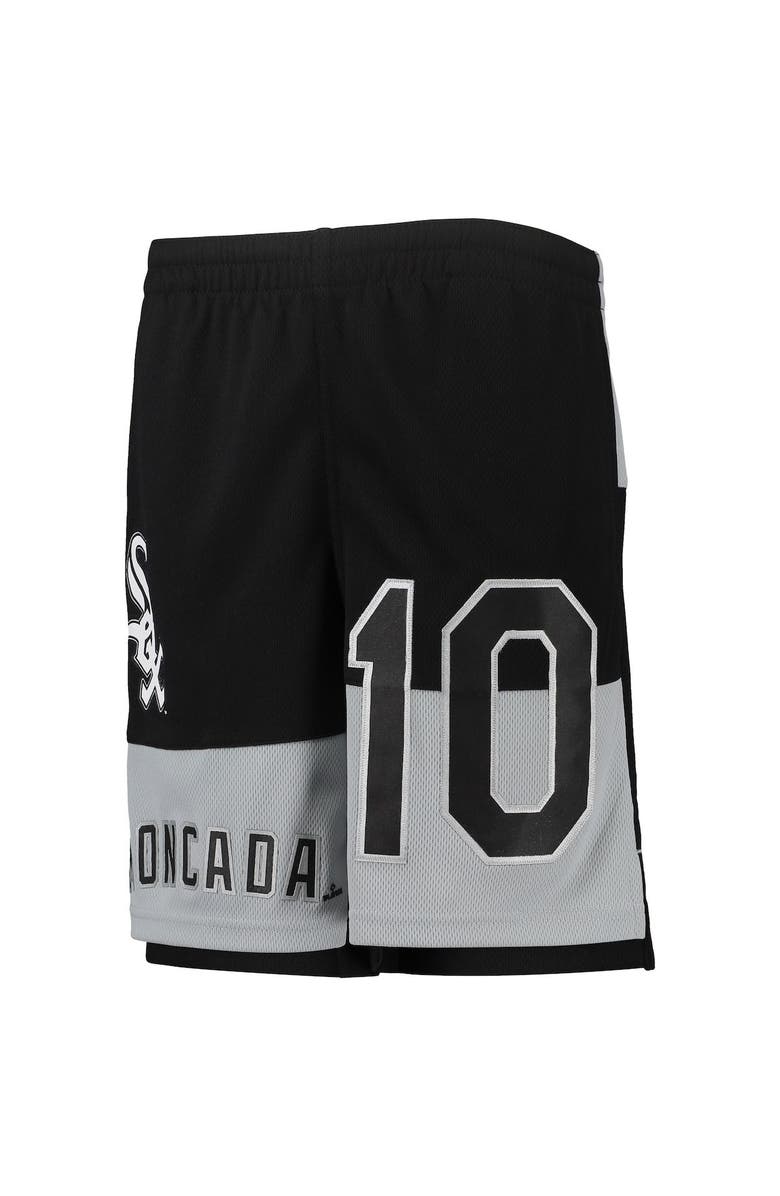 Outerstuff Youth Yoan Moncada Black Chicago White Sox Pandemonium Name & Number Shorts, Alternate, color, Black
