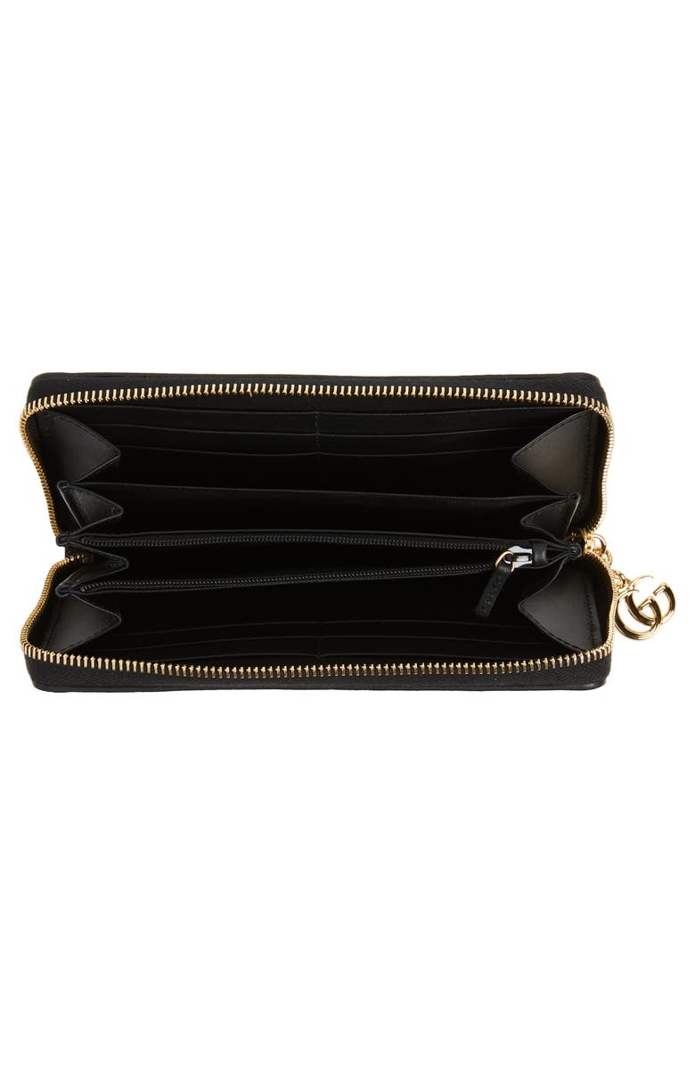 Gucci Ophidia Suede Zip-Around Wallet, Alternate, color,