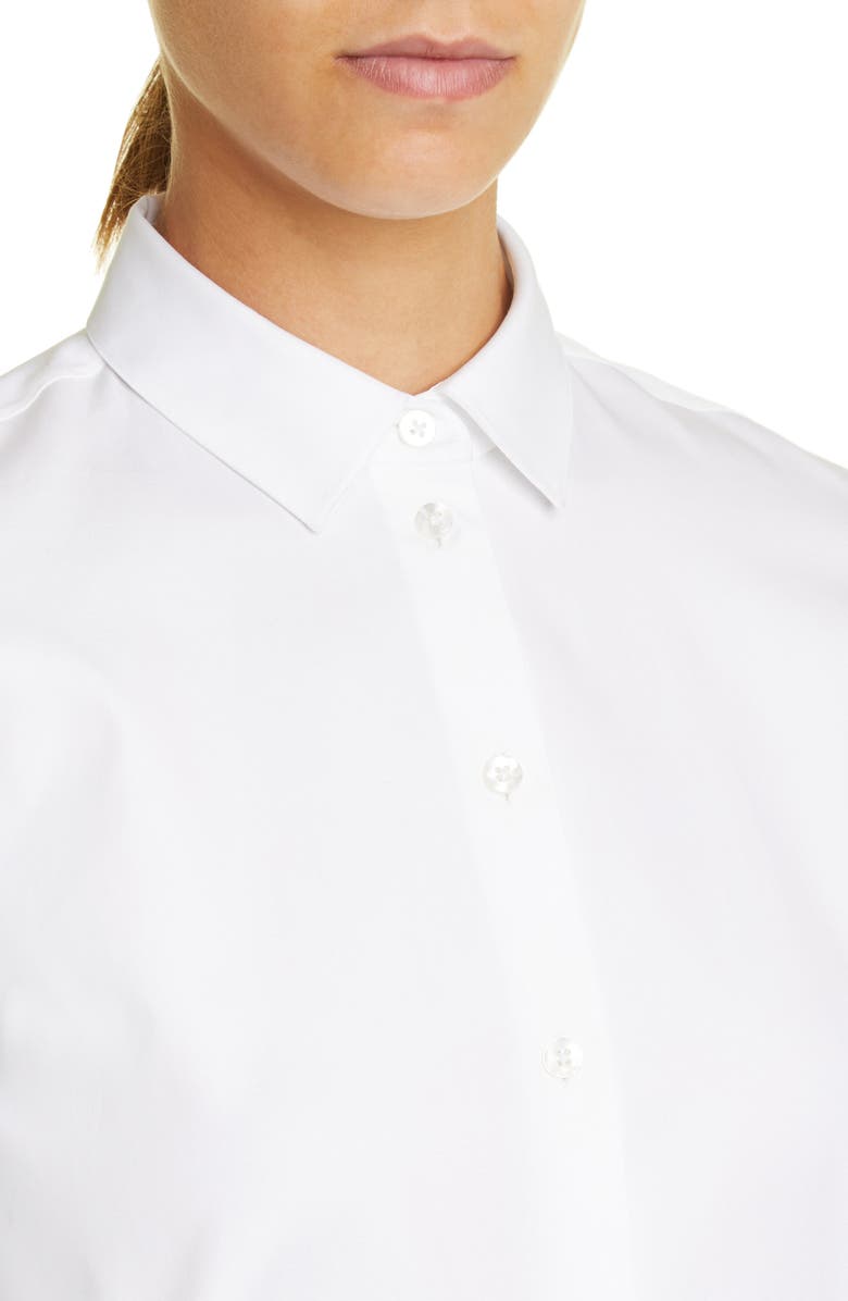 The Row Teti Cotton Button-Up Shirt, Alternate, color,