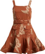 CIEBON Kenny Embroidered Minidress