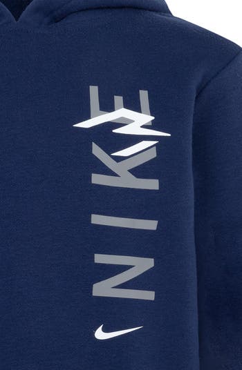 Kids' Logo Pullover Hoodie & Shorts Set