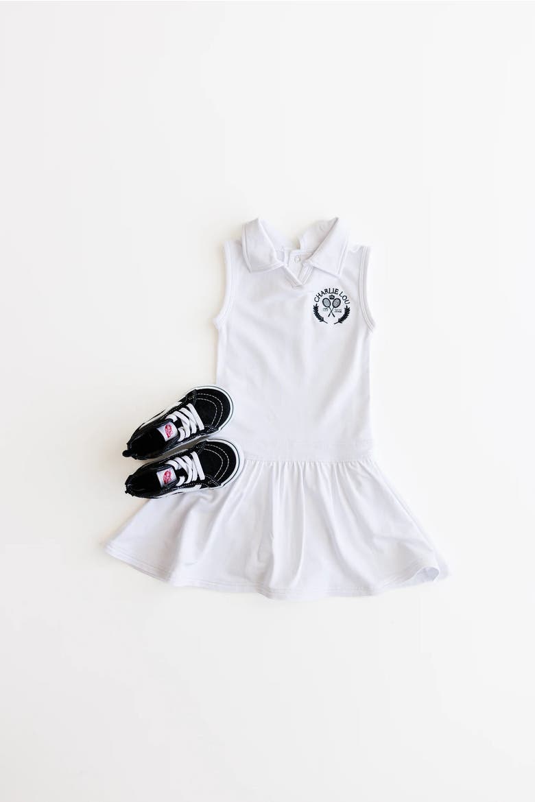 Baby Girl's Tennis Dress, Alternate, color, White
