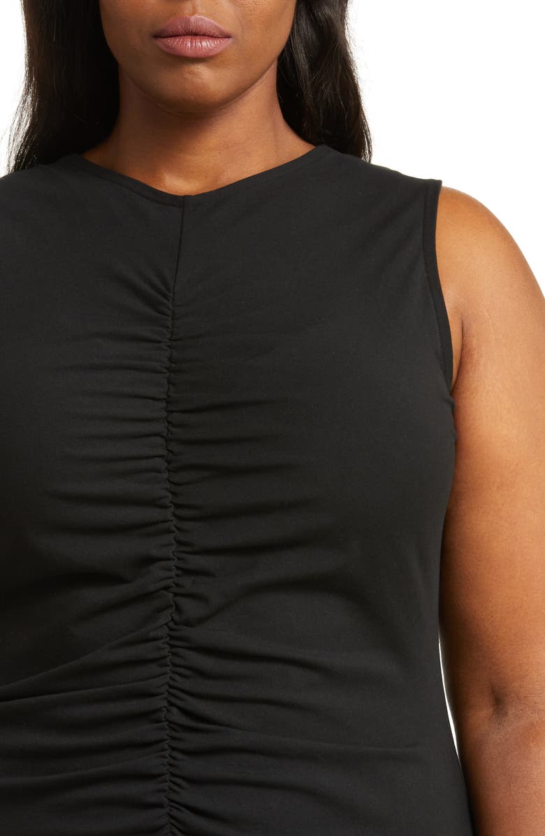 Nordstrom Ruched Front Knit Dress, Alternate, color,