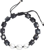 Caputo & Co. Faceted Square Bracelet